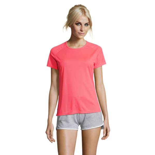 SPORTY DAMENT-SHIRT 140g SPORTY WOMEN