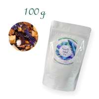 Aluverbundfolien-Standbodenbeutel, Aromabeutel, weiß, ohne Fenster, Inhalt 100 g