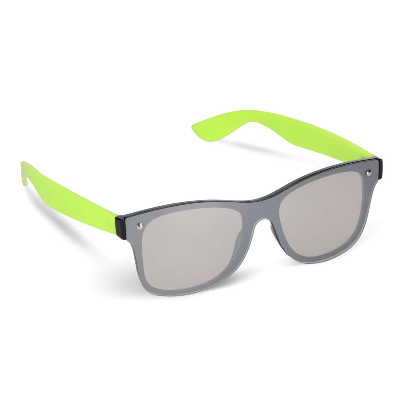 Justin R-PC Sonnenbrille mit verspiegelten Uni-Gläsern UV400