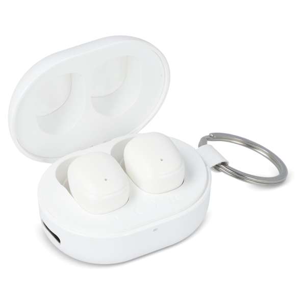 Mini Wireless Earbuds Schlüsselbundgröße