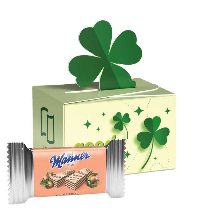 Geschenkbox Mini Kleeblatt